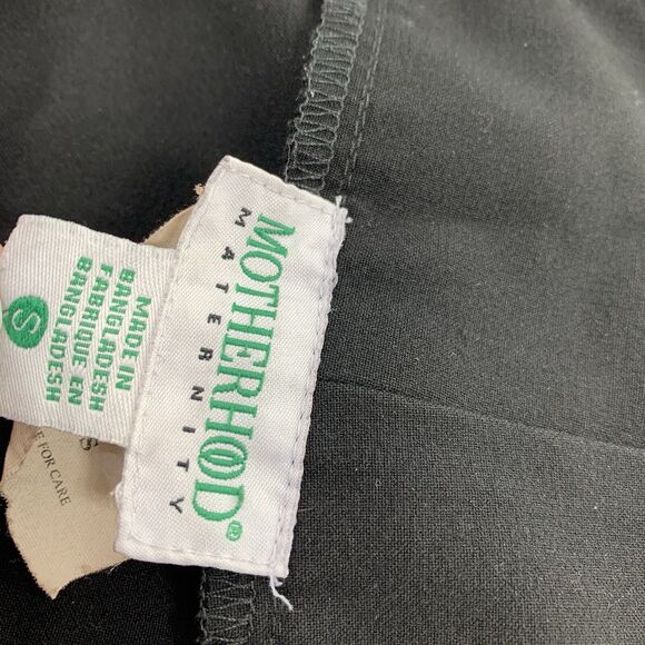 Motherhood Maternity Boot Cut Dress Pants Slacks Small Solid Black Trousers S - Picture 3 of 8